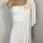 New. SKY ivory one shouldered dress. Retails $224 White Photo 2