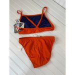 Speedo NWT  Lifeguard Flyback 2-Piece Swimsuits Deep Orange Beach Surf 12 Photo 1