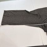 Torrid Gold Glitter Black long Sleeve Wide Leg Stretch Knit Jumpsuit Size 20 Photo 12