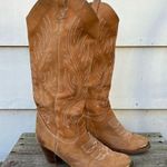 Zodiac Vintage 80s  Tall Sueded Cowgirl Western Boots 9M Photo 0