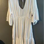 Raisin's NWT  Solid Tavarua Dress Cover-Up - Large - White Photo 1