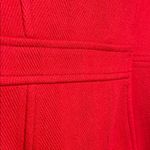 Talbots Red Pea Coat with Double Breasted Design Photo 11