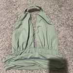 Edikted  sage green halter top small Photo 3