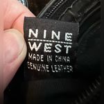 Nine West | black leather crossbody handbag. Photo 9