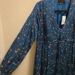 Hatch The Shana Midi Maternity Dress Moroccan Blue Multi Size 1 (S) New With Tag Photo 7