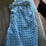 PacSun  Light Blue Allover Ripped Boyfriend Jeans Photo 3