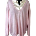 Lauren Ralph Lauren pink cashmere and silk sweater Pink Size 3X Photo 0