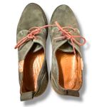 Sanata Olive Green Leather Lace Photo 9