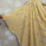 Max Studio  Yellow and Cream Blouse Photo 2