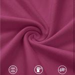 ZESICA Sleeveless Maxi Dress, Crewneck Pleated Flowy with pockets Pink Size M Photo 3