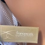 Francesca's Miami Size Medium Black Lace Fit and Flare Dress Sleeveless NWT Photo 9