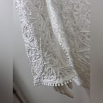 12th Tribe Romantic White Lace Long Sleeve Dress Size medium. F56 Photo 3