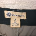 Democracy  ab technology skyrise poplin green cargo pants size 16 Photo 4