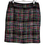 Talbots  Petites Multicolor Tweed Skirt Size 12P‎ Wool Blend Career Lined Photo 0