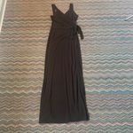 Le lis Black Maxi Wrap Dress Photo 3