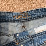 Rue 21 High-Rise Distressed ButtonFly Denim Shorts Photo 1