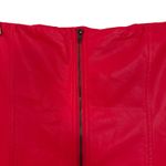 Edikted ‎ May Strapless Faux Leather Mini Dress Women's XL Red Bodycon Party Y2K Photo 7