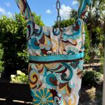 A Byer Colorful swirl pattern top Photo 0