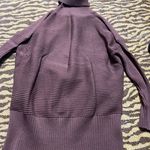Amazon Purple/Gray Turtleneck Sweater -looks More Purple In The Picture Than It Is Photo 0