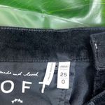 Loft Black Velvet Modern Velvet Skinny Jeans Photo 12