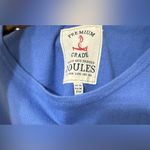 Joules | 100% Cotton Sleeveless Shift Pop Over Blue Dress | Size 10 Photo 4