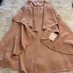 Ivy & Leo  Vest one size length 31” can be worn as shawl , vest and hooded Photo 9