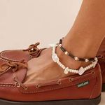Free People Ariana Ost Bohemian Shell Beaded I Just Need You Anklet NWT Summer Photo 7