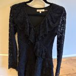 Love Shack Fancy black lace Mini Dress XS Photo 0