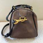 Loewe Fusta 2 Way Brown Leather Shoulder Bag Photo 5