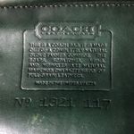 Coach Vintage Laurel Dark Green Glove Tanned Hinged Clam Shell Crossbody Bag COA Photo 7