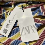 ZARA NWT  TEXTURED RIB POLO SHIRT STRIPED Photo 6