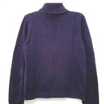 LRL plum turtleneck sweater size large Photo 3