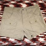 prAna Vintage Khaki Hiking Bermuda Cargo Explorer Adventure Shorts #Dora #Boho Photo 0