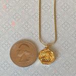 Habitat Handmade gold tone stainless steel Angel cherub goth cute chic necklace👼💗 Photo 5