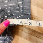 Storia NWT Pinstriped Pocket Romper blue white size medium Photo 10