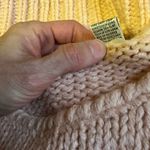 Vtg 80s Hand Knitted Sleeveless Sweater Size L Photo 2