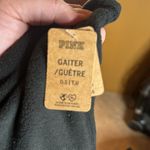 PINK - Victoria's Secret NWT Victoria's Secret PINK Black Polar Fleece Neck Gaiter Scarf Face Mask Black Photo 2