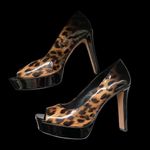 mix no. 6 Mix N0 6 New Without Tags Animal Print High Heels Size 10M‎ Photo 11