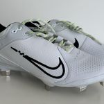Nike Hyperdiamond 4 Pro Metal Softball Cleats Womens 8 White Black Metal Shoe Photo 10