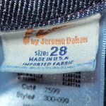 Citizens of Humanity Citizens‎ of Humanity Denim Mini Skirt Dark Wash Blue With Lace Detail Casual Photo 8