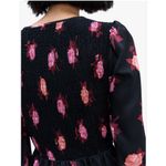 Kate Spade NEW  Rose Garden Smocked Satin Dress Photo 6