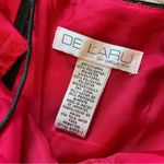 Vintage Red and Black Lace Overlay Whimsigoth Bow Detail A Photo 1