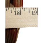 Serenade New York Womens Y2K Crinkle Pleated Print Button Front Blouse Top Large Brown Photo 5