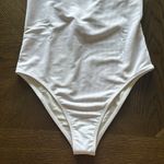 Beach Riot Reese Rib One-Piece Swimsuit, White, X-Small, $148 Photo 4