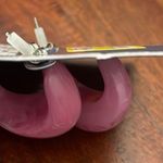 Universal Threads Universal Thread Pink Earrings nickel free hoop jewelry New size Medium Photo 3