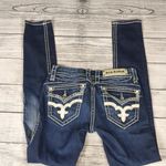 Rock Revival distressed jewels may skinny jeans size 26 Photo 5