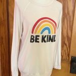 Zutter French terry super soft be kind rainbow sweat shirt Photo 5