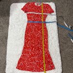 ASOS  Red and White Stars and Moon Dress in Size 2 Photo 7