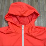 Reebok Bright Peach Jacket Womens Small Full Zip Track Jacket Windbreaker Photo 2