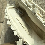 ZARA Creme flower purse  Photo 2